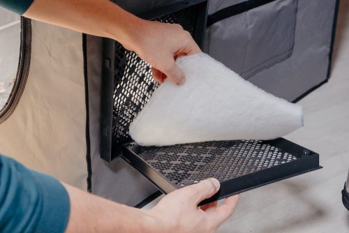 Präsentation des aufgeklappten Filters